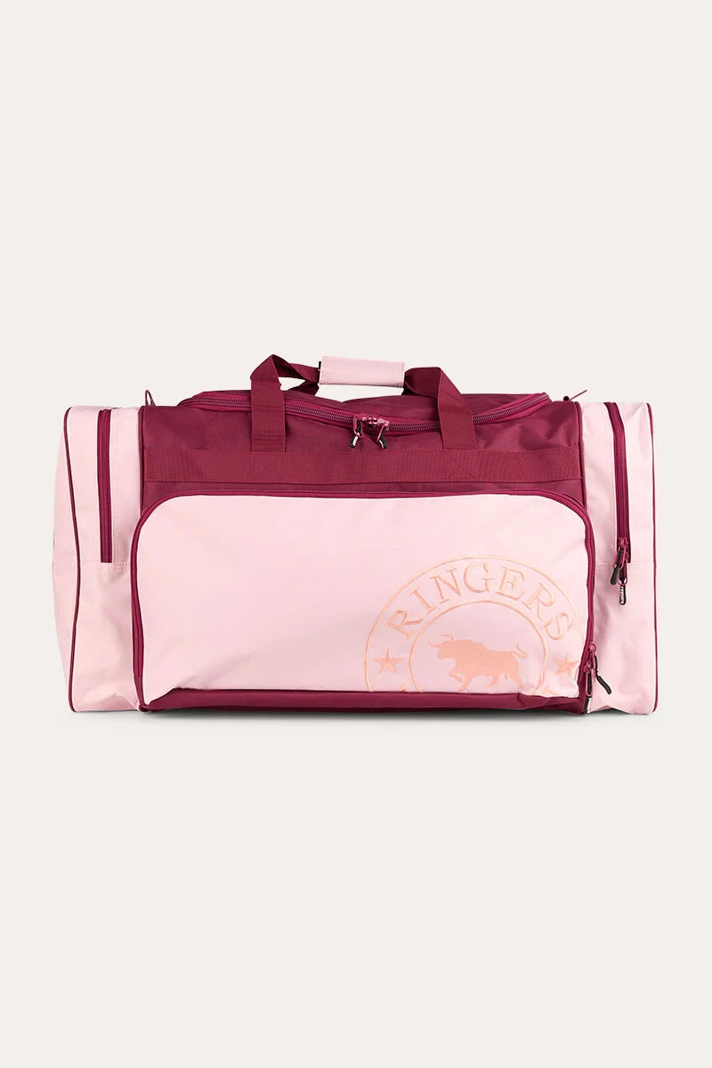 Rider Sports Bag - Plum / Light Pink