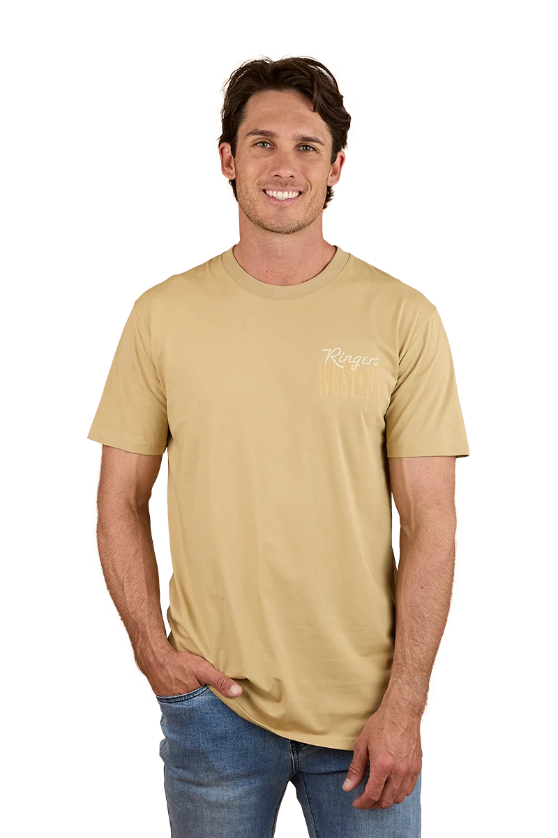 Aint My First Rumbo Stock Fit T-Shirt - Pale Olive