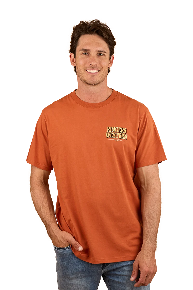 Workhorse Men’s Loose Fit T-Shirt - Rust