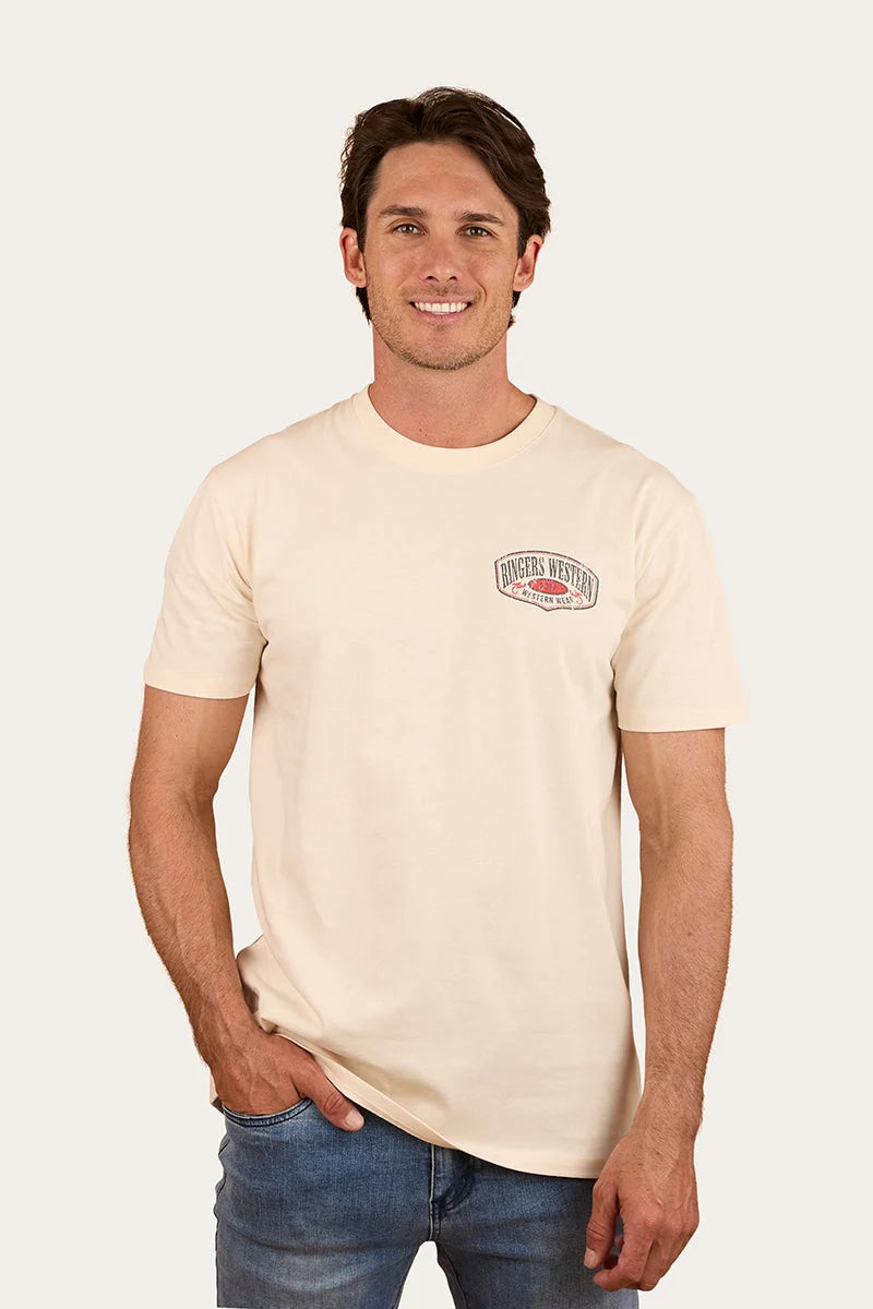 Bars Best Men’s Stock Fit T-Shirt - Off White