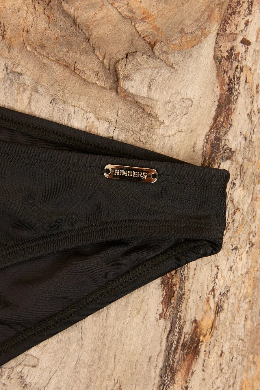 Mays Girls Swim Bottom Black/Silver