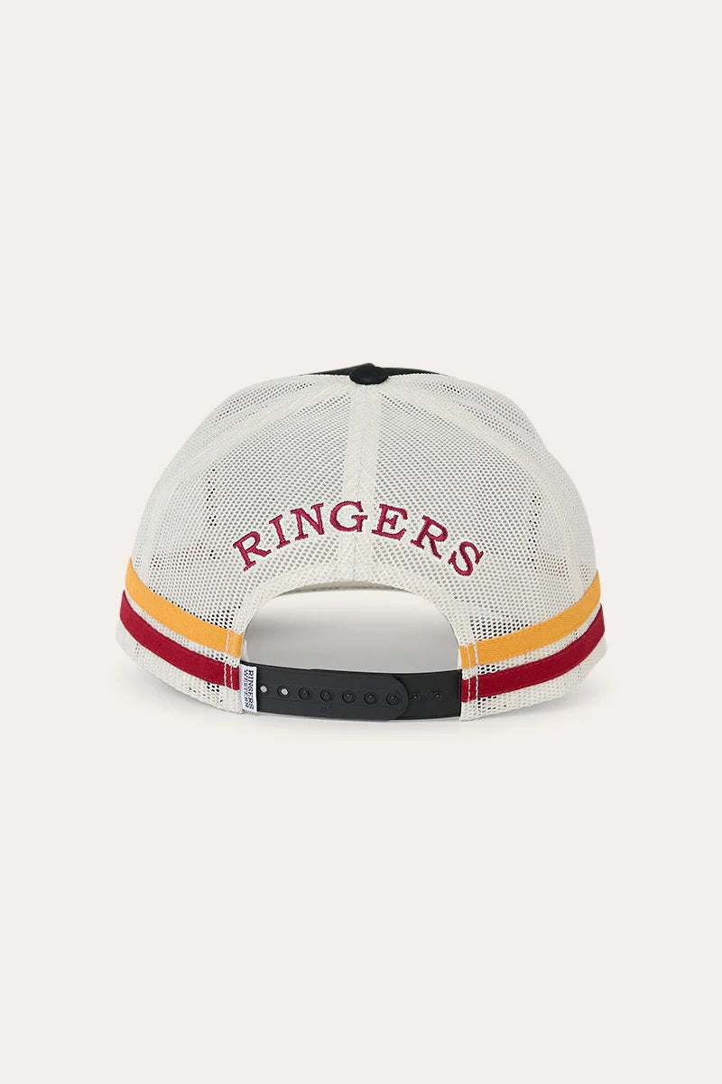 Live Rodeo Deep Fit Trucker Cap - Black / Off White