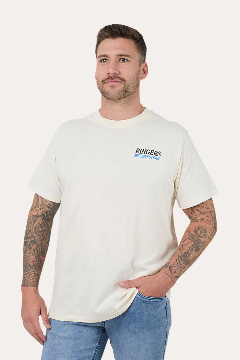 Road Rumble Men’s Loose Fit T-Shirt - Off White