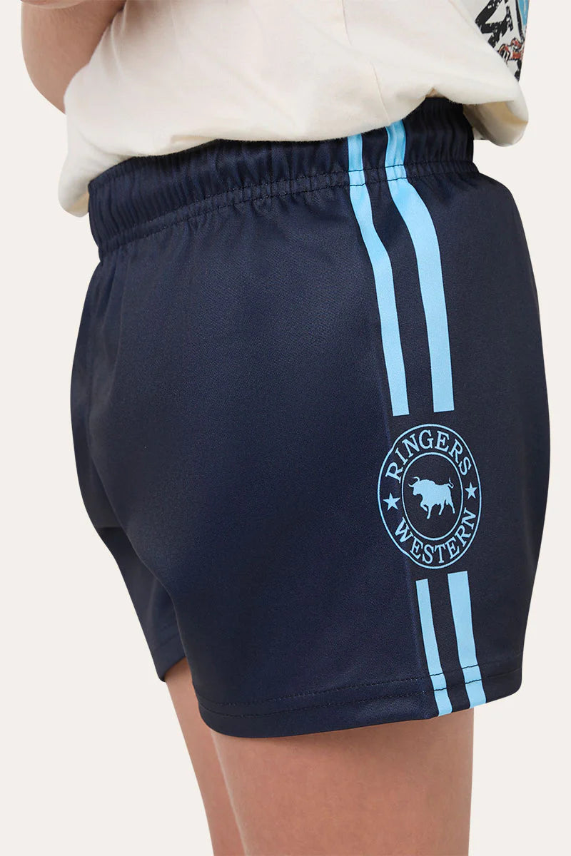 Ringers Kids Footy Shorts - Navy