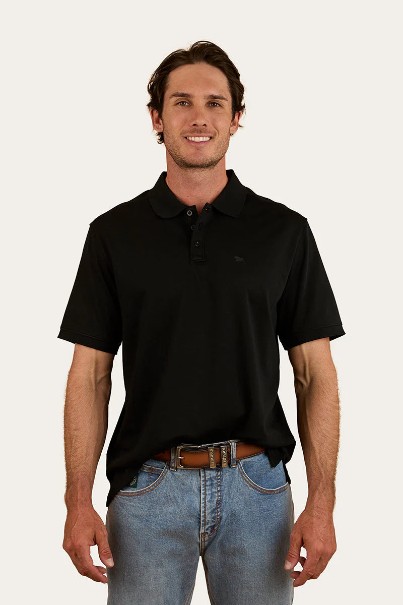 Tech Men’s Polo - Black