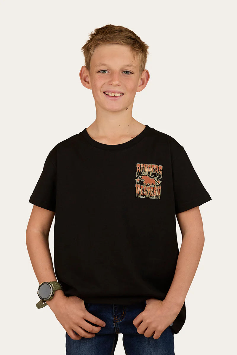 Full Bronc Boys Classic Fit T-Shirt - Black