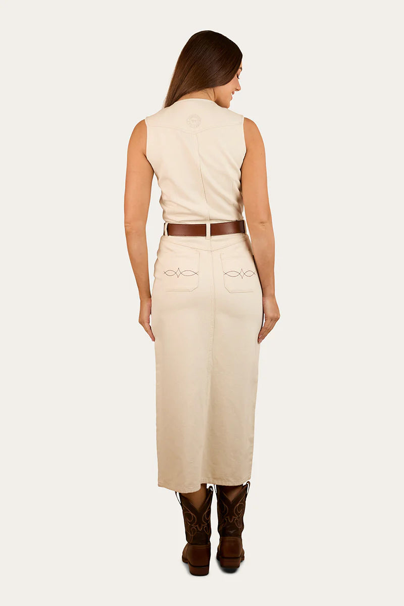 Airlie Women’s Denim Dress - Off White