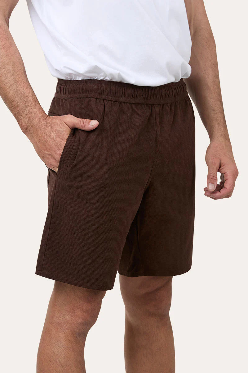 Rough Stock Men’s Walk Short - Saddle Brown