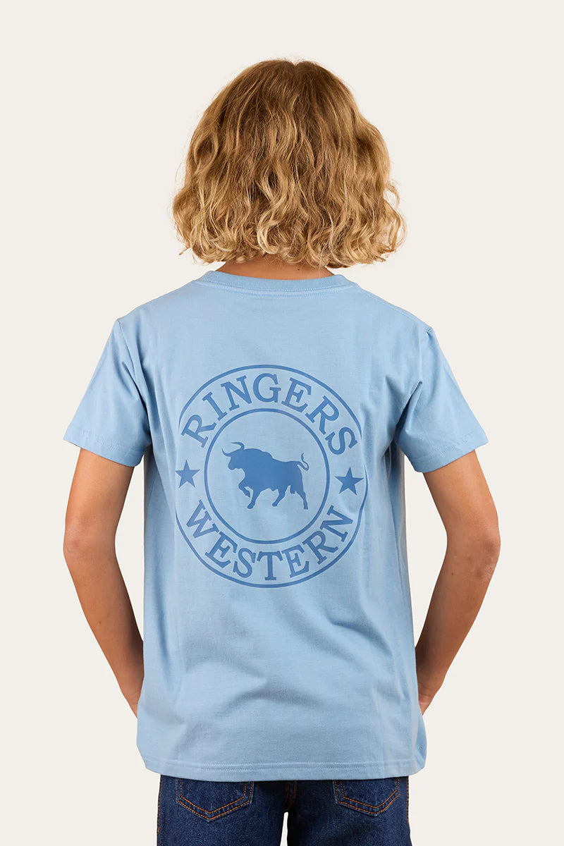 Signature Bull Kids Classic T-Shirt - Dusk/Navy