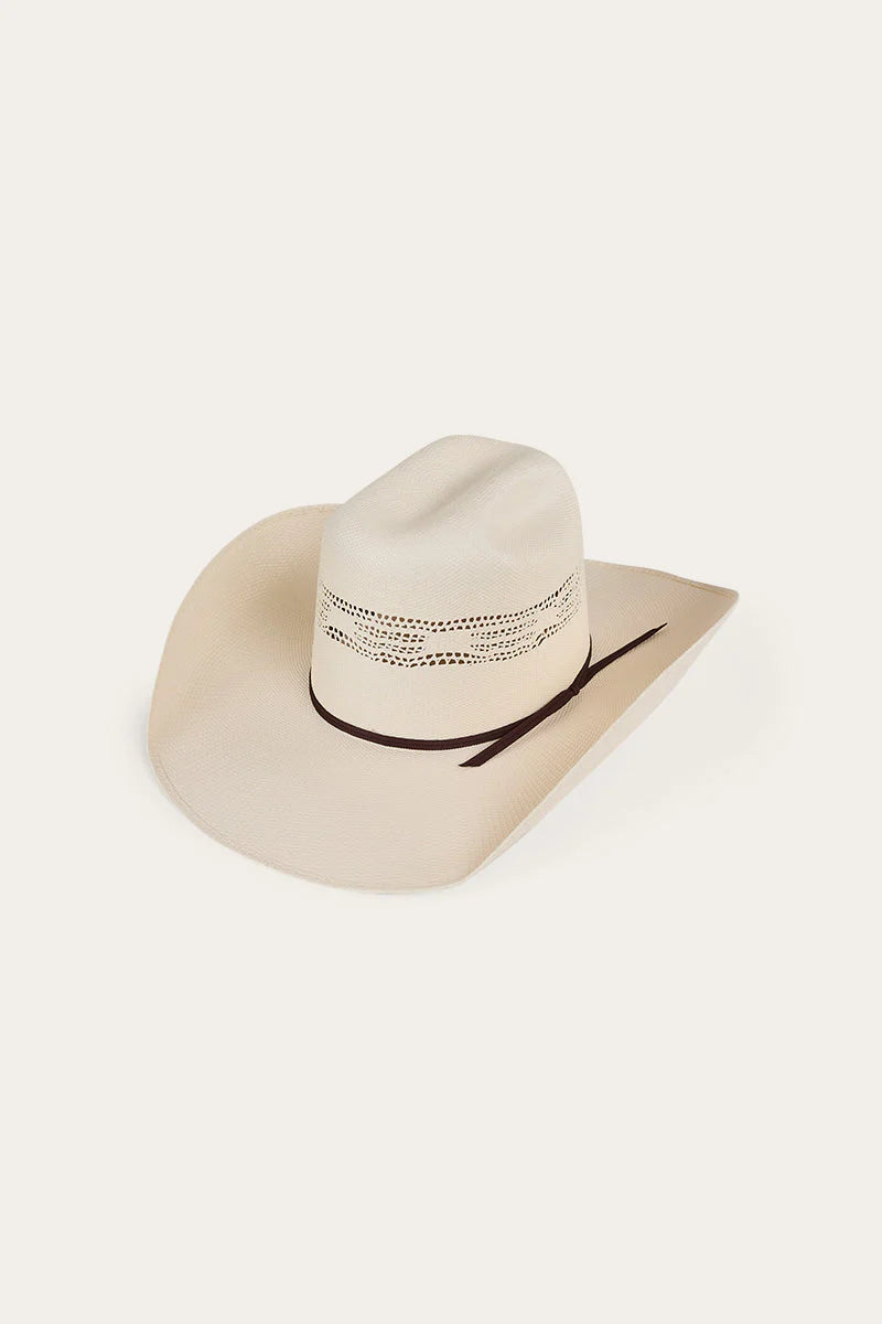 Indiana straw hat - white