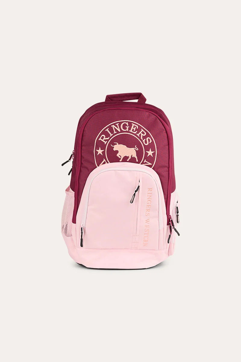Holtze Backpack - Plum / Light Pink