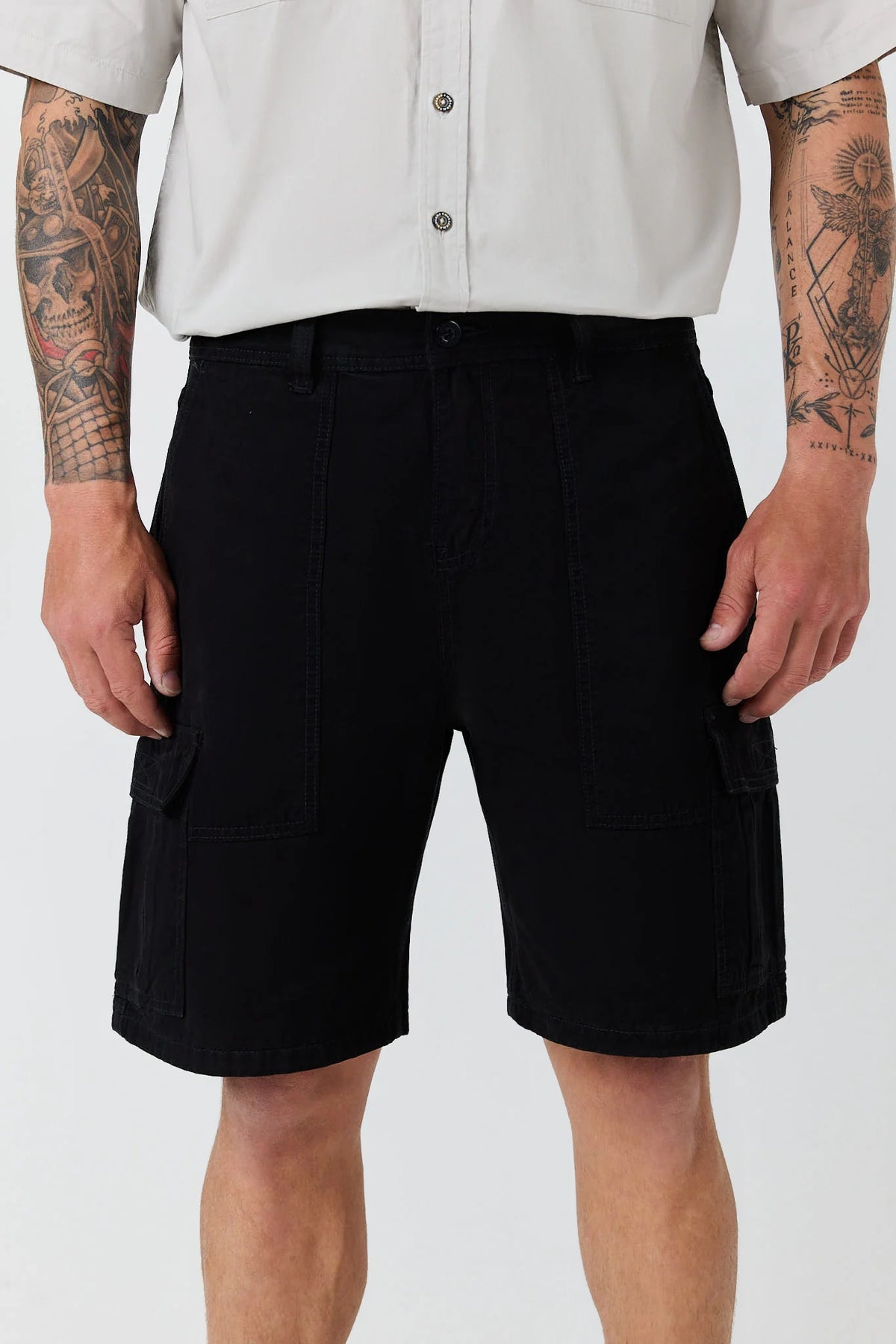 Bushland Cargo Walk Short - Charcoal