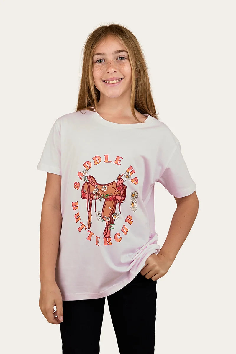 Buttercup Girls Classic Fit T-Shirt - Barely Pink