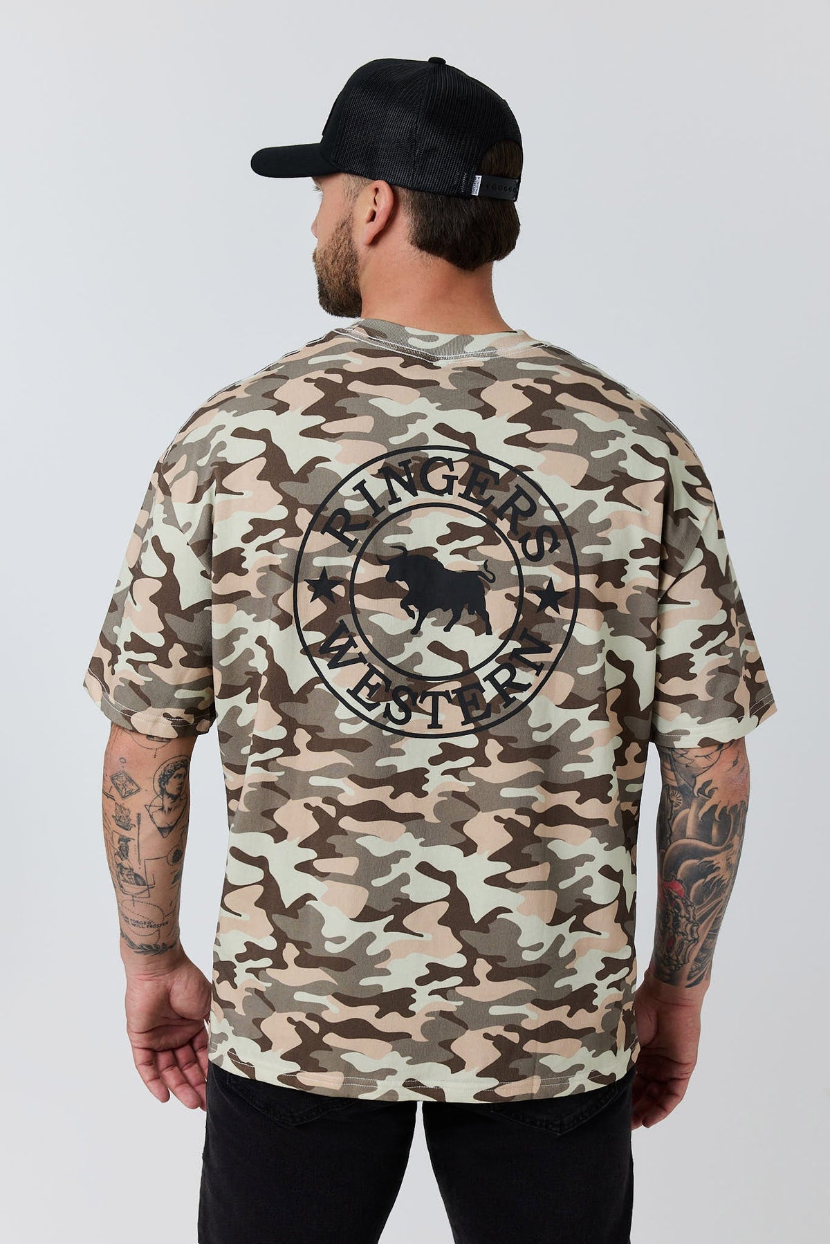 Hard Find Men’s Box Fit T-shirt - Camo