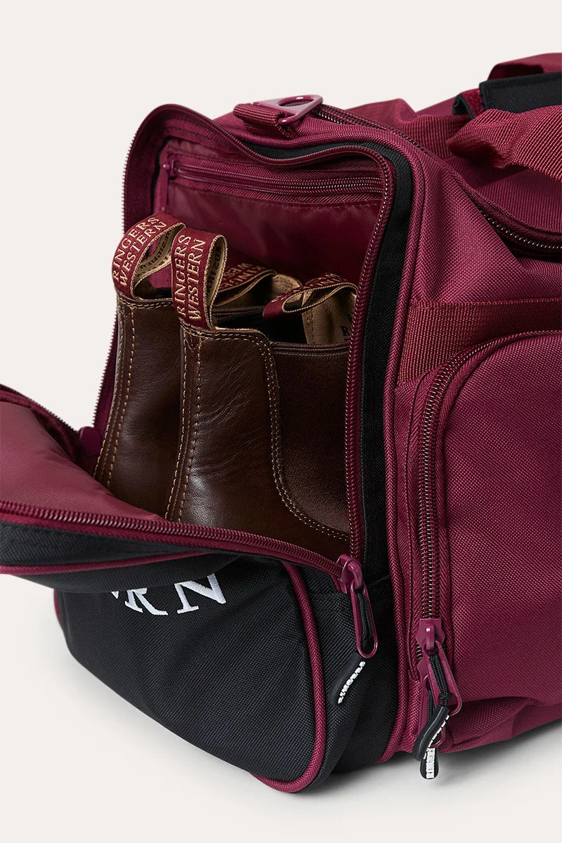 Rider Go Sports Bag - Burgundy/Black