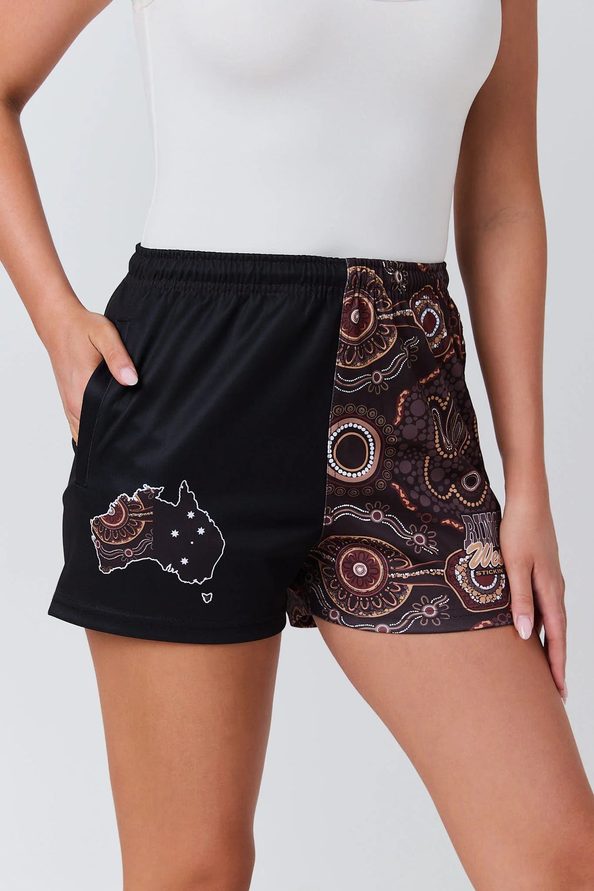 Garbala Footy Shorts - Multi