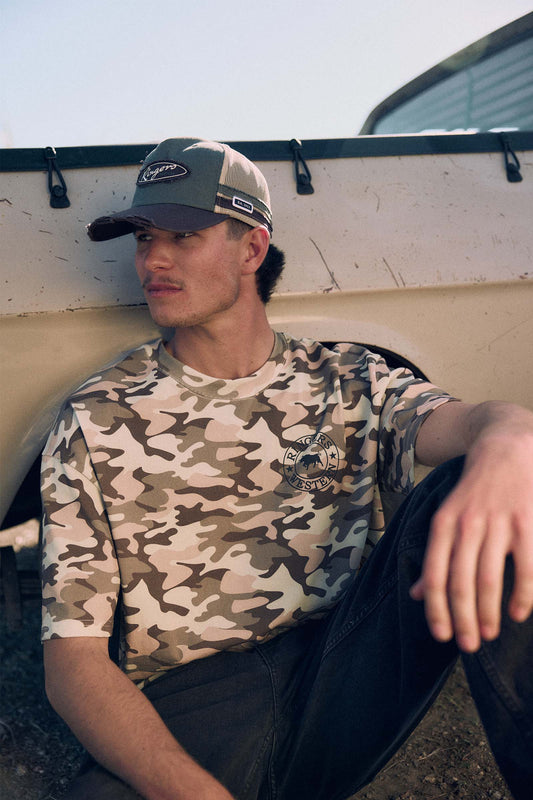 Hard Find Men’s Box Fit T-shirt - Camo