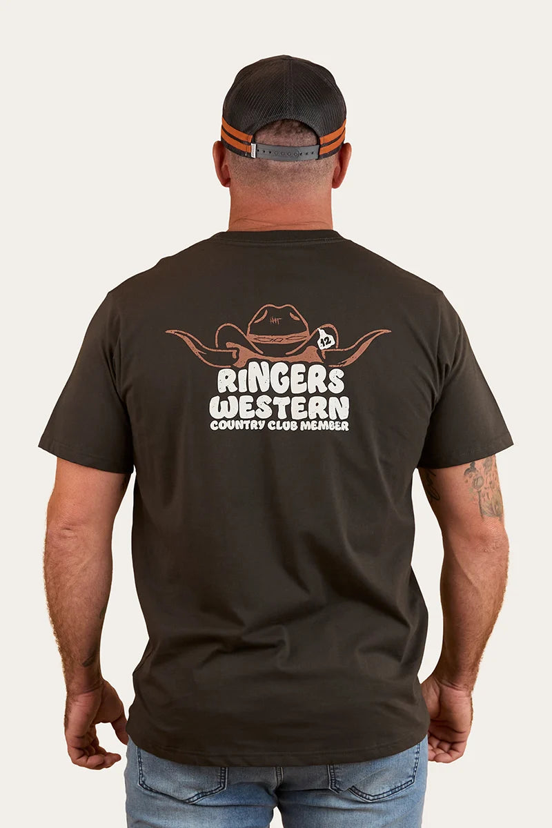 Country Club Men’s Loose Fit T-Shirt - Charcoal