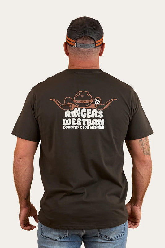 Country Club Men’s Loose Fit T-Shirt - Charcoal