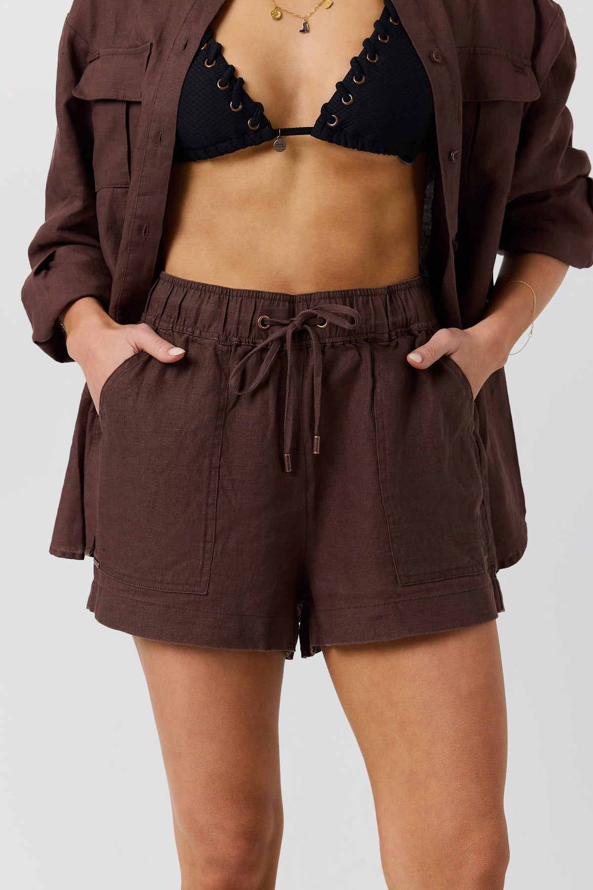 Kinsley Women’s Linen Drawstring Short