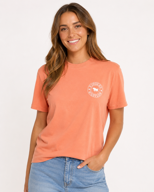 Signature Bull Women’s Loose T-shirt - Sunset