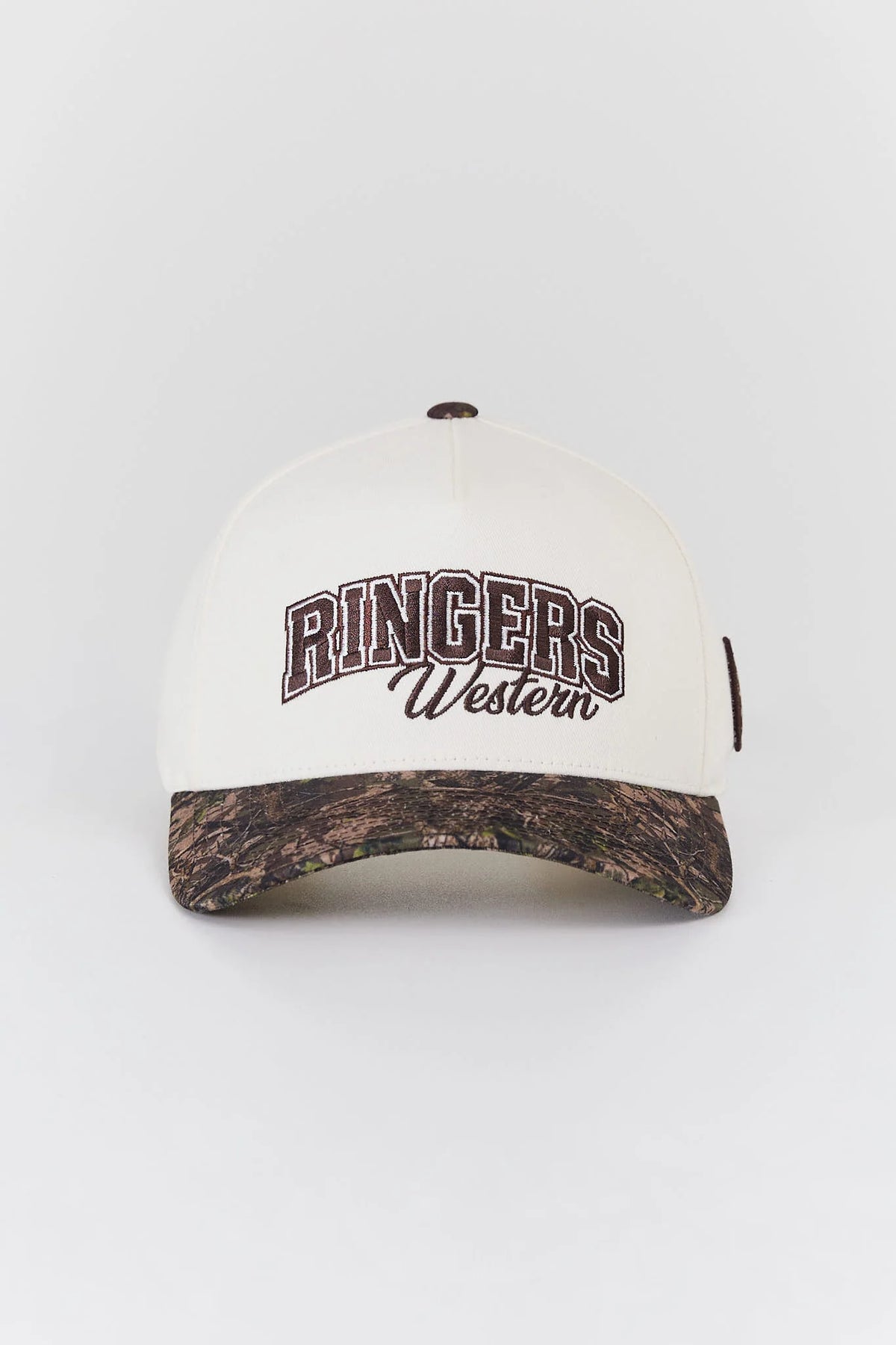 Timber Baseball Cap - White/Camo