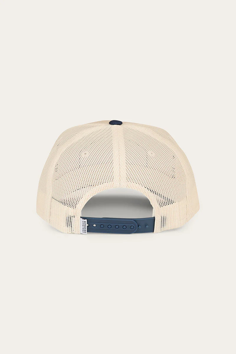 Wheatbelt Trucker Cap - Off White/Navy