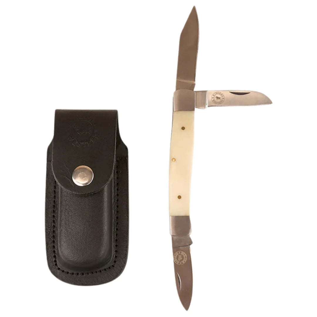 Head Stockman Pocket Knife - Brown