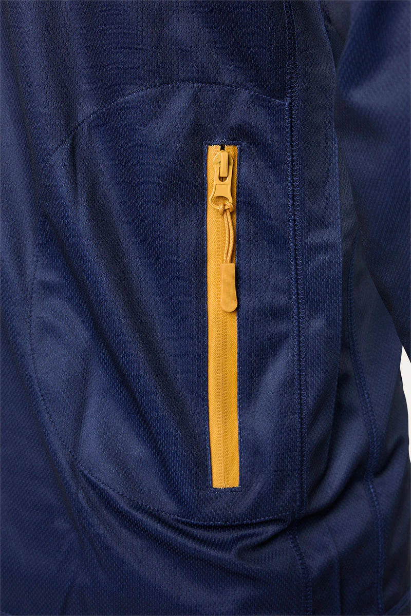Big Catch Hooded Fishing Jersey - Navy