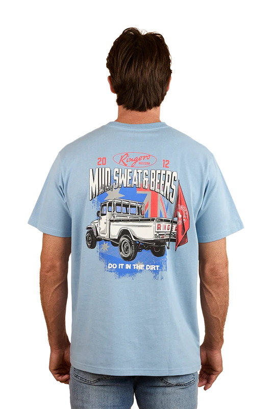 Mud Sweat Beers Men’s Loose Fit T-Shirt - Dusk