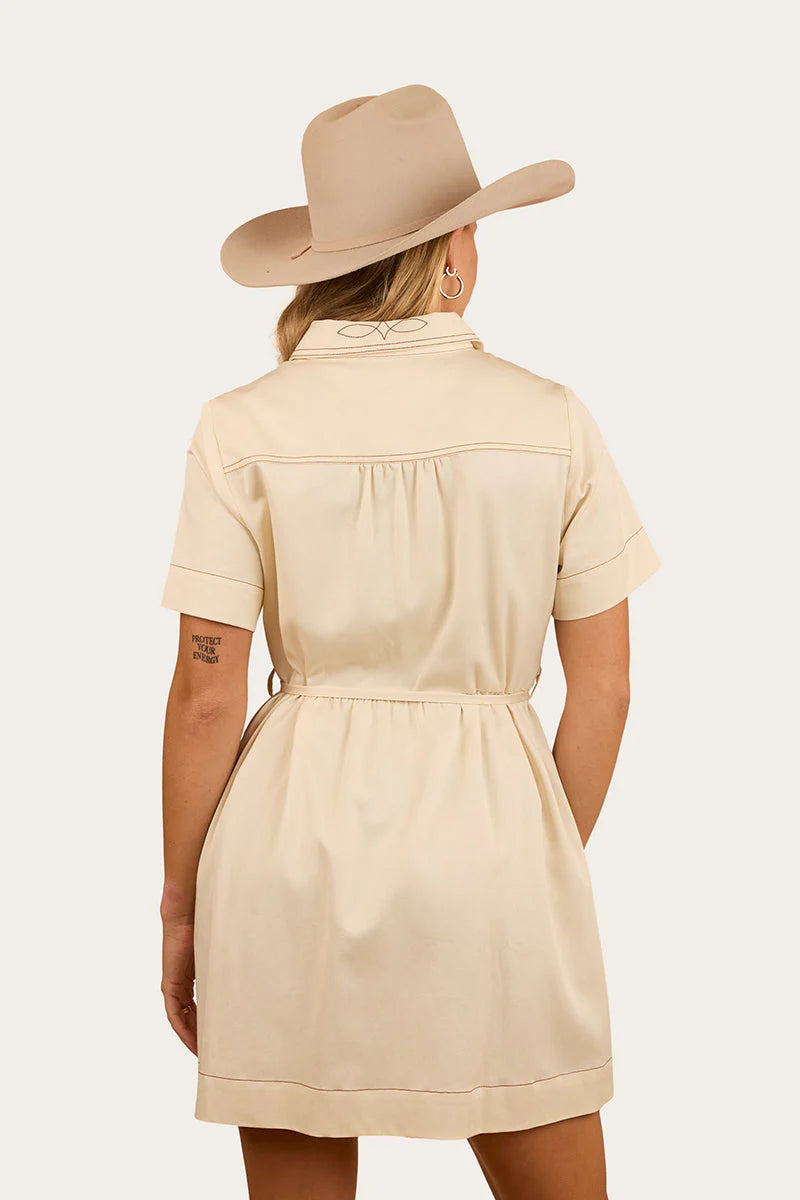 Eloise Women’s Shirt Dress - Off White