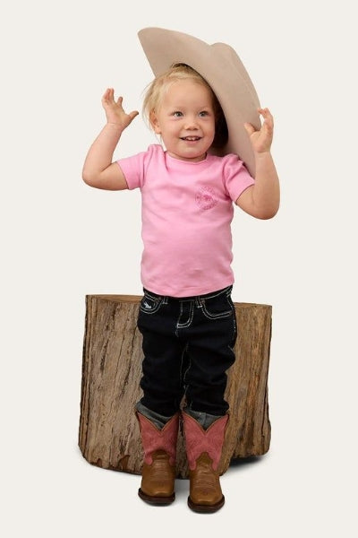 Signature Bull Babies T-Shirt - Pastel Pink/Candy