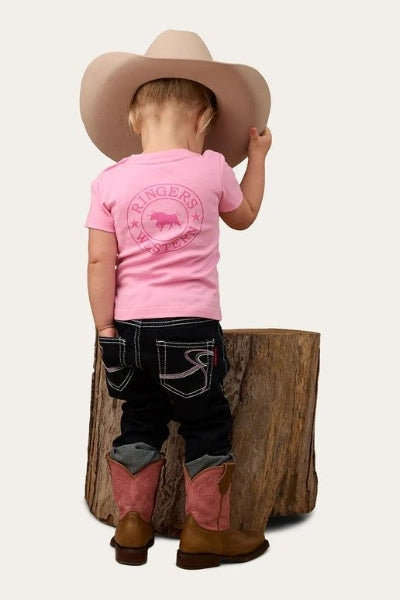 Signature Bull Babies T-Shirt - Pastel Pink/Candy