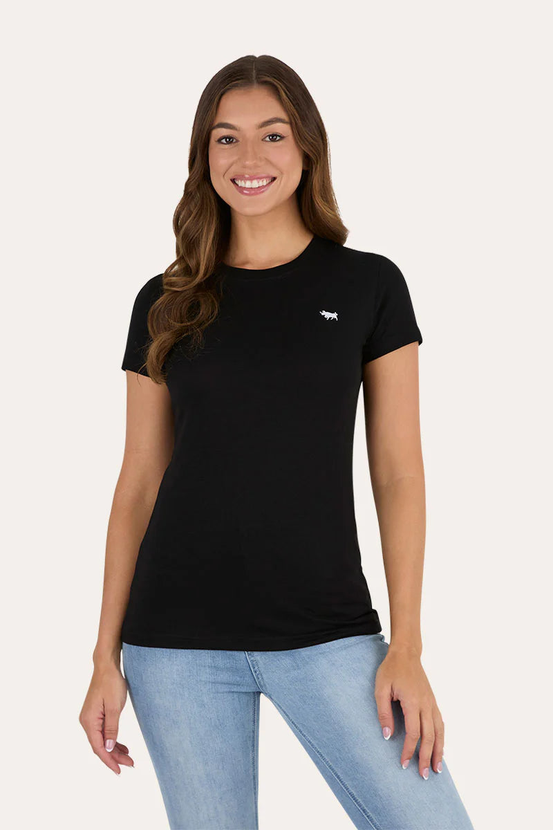 Reeves Womens Classic Fit T-Shirt - Black