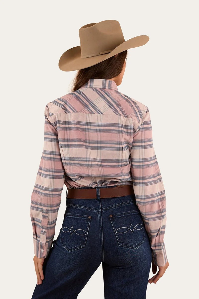 Millicent Women’s Flannel - Rosey Pink