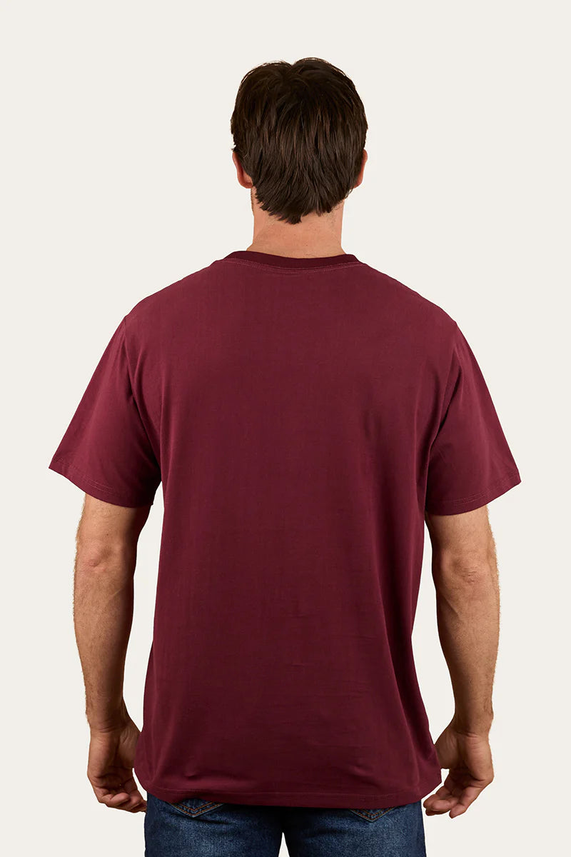 Princeton Men’s Loose fit T-Shirt - Cabernet