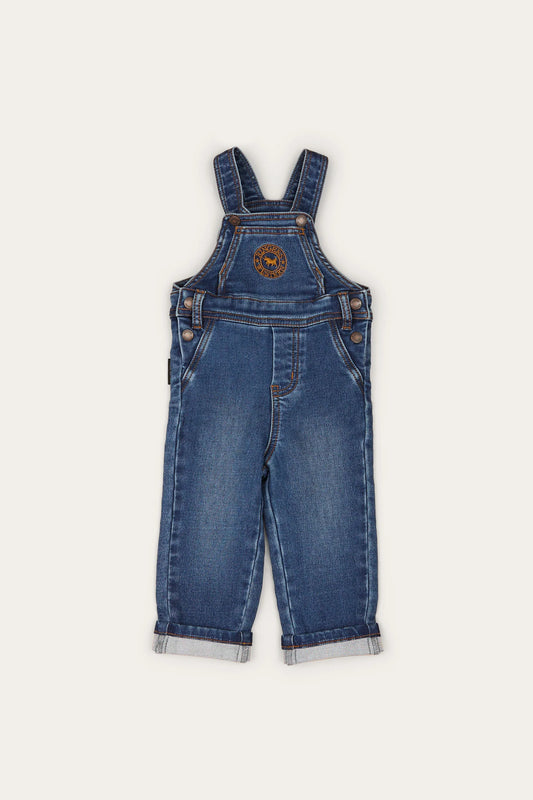 Buddie Babies Denim Overall - Classic blue