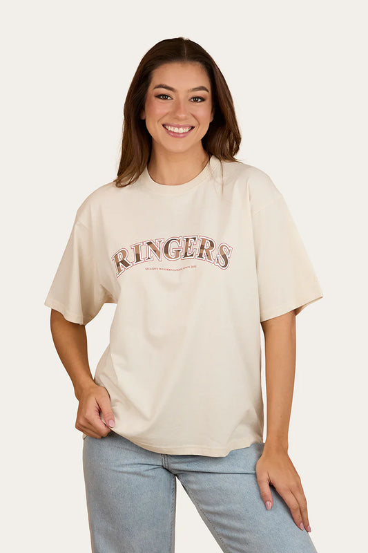 Varsity Women’s Oversized T-Shirt Off White