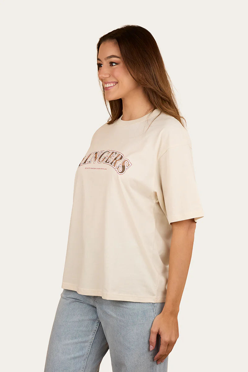 Varsity Women’s Oversized T-Shirt Off White