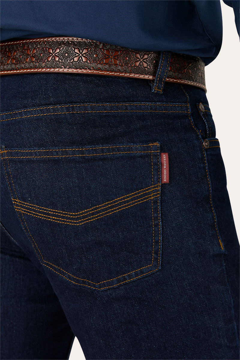 Burke Mens Tapered Leg Jeans