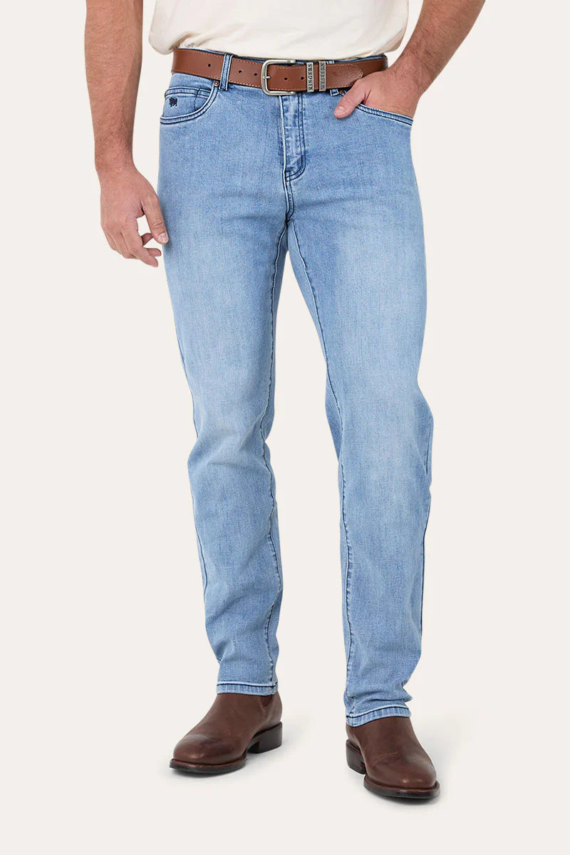 Burke Mens Tapered Leg Jeans