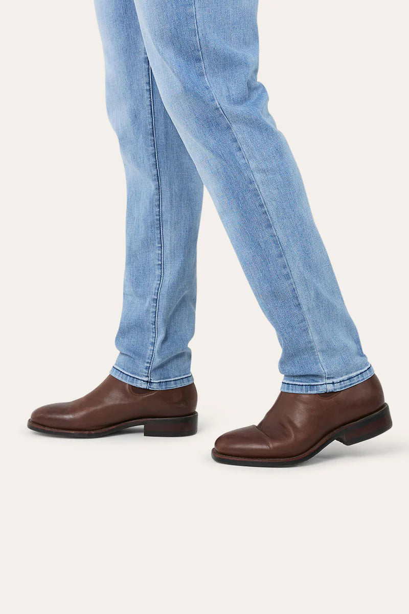 Burke Mens Tapered Leg Jeans