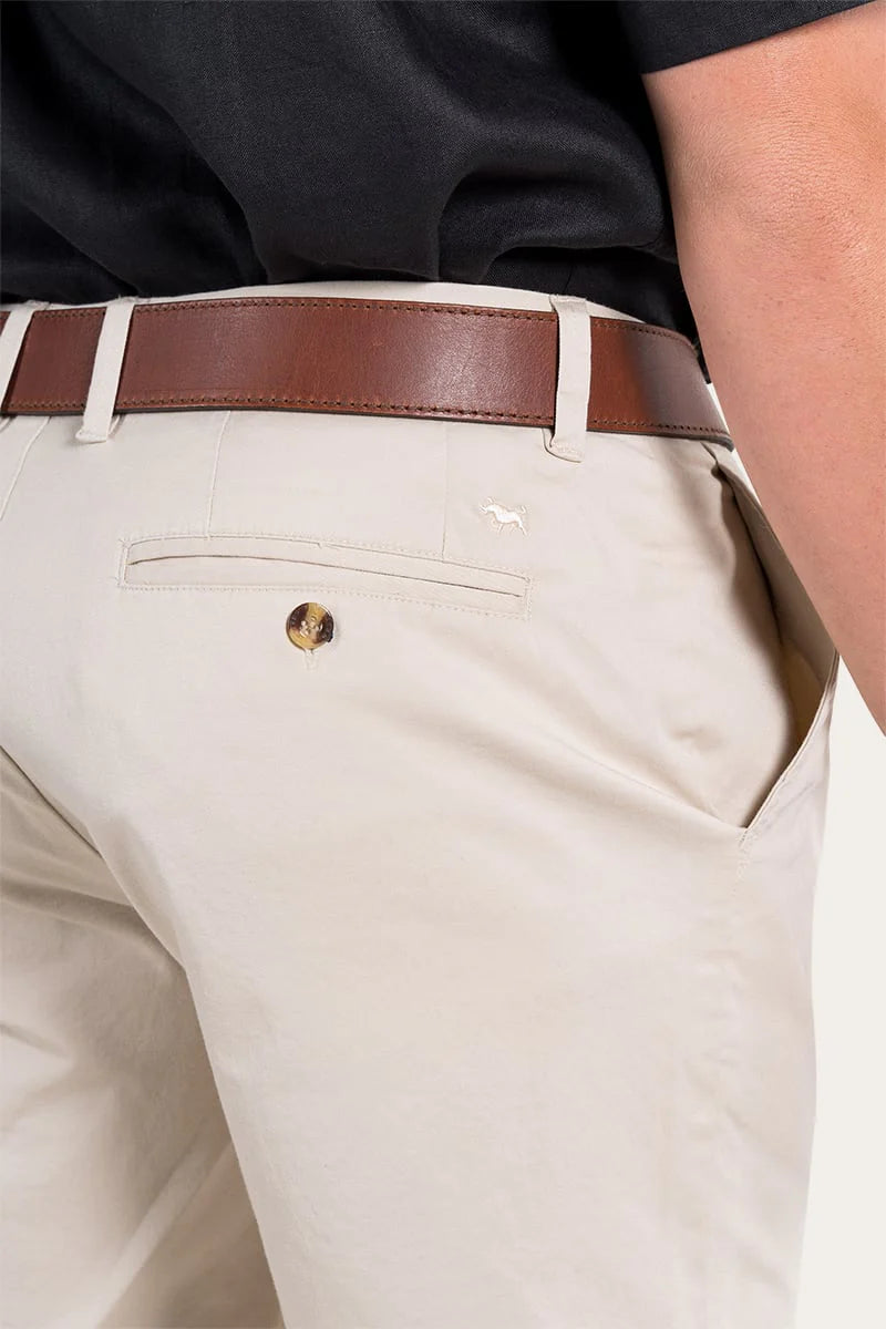 Bingara Men’s Chino Shorts - Bone