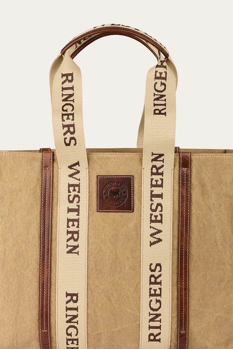 Waxicanvas Tote Shopper - Sand