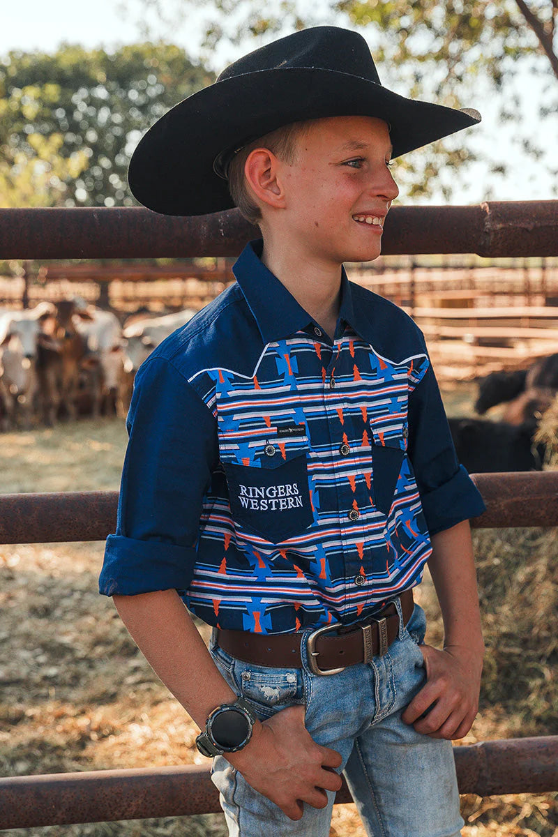 Oakley Kids Limited Edition Work Shirt - Navy