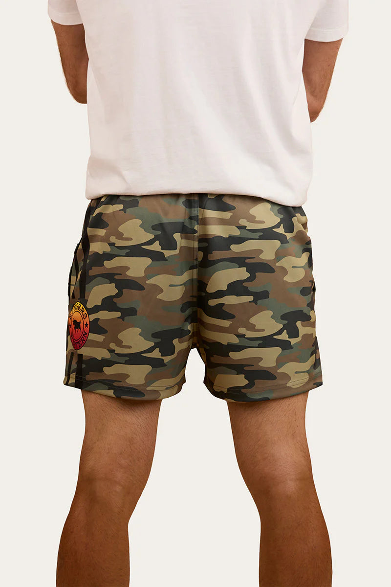 UnisexRingers Footy Shorts - Camo