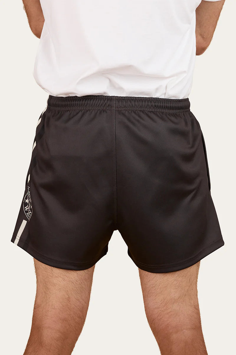 Unisex Outta Towner Footy Shorts - Charcoal