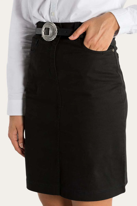 Maree Womens 5 Pockets Stretch Drill Skirt