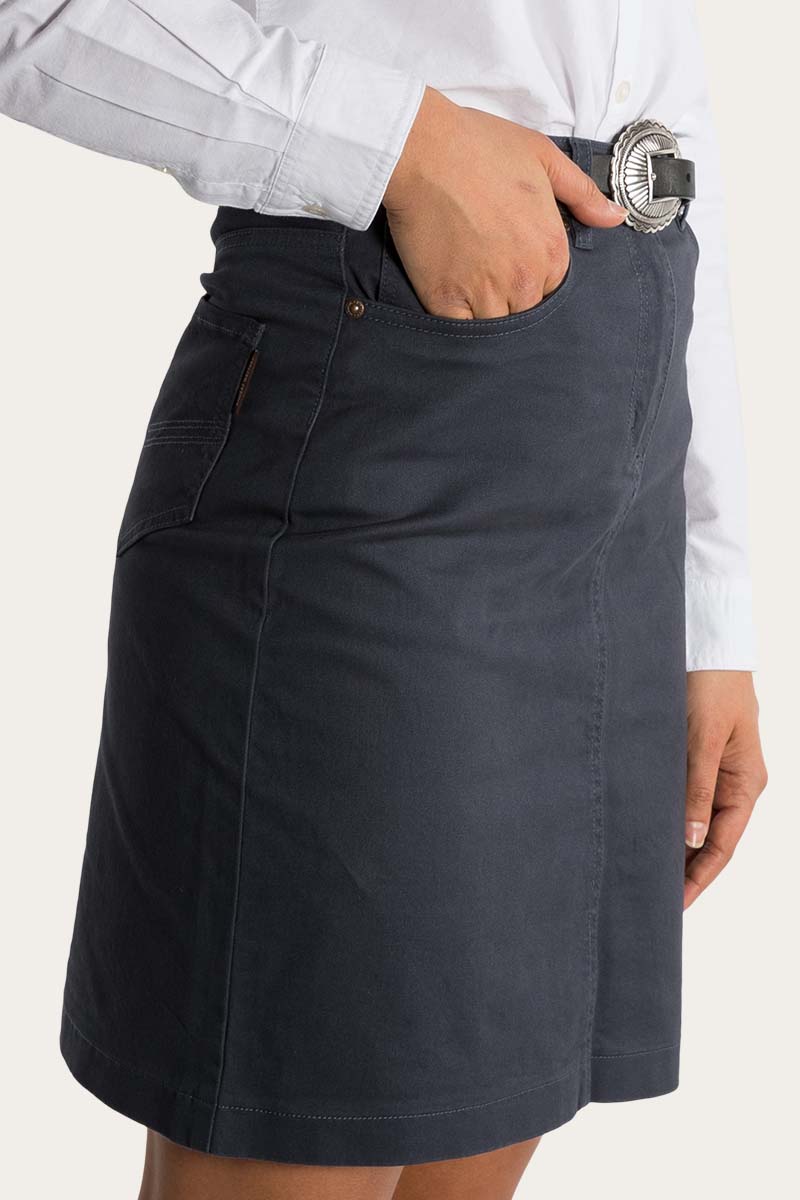 Maree Womens 5 Pockets Stretch Drill Skirt