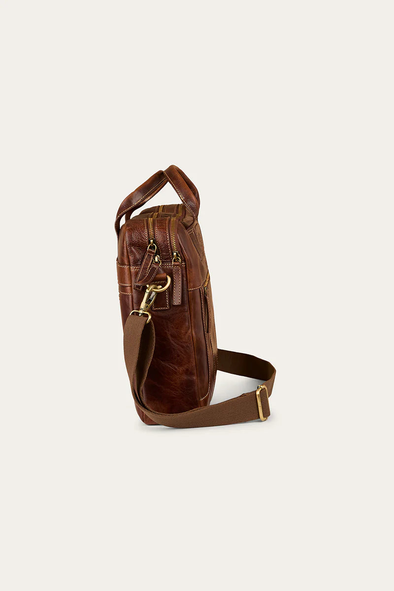 Toro Briefcase - Cognac